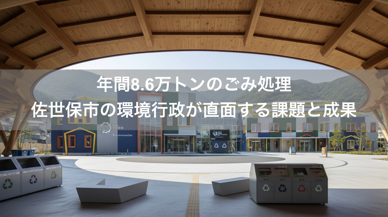 年間8.6万トンのごみ処理―佐世保市の環境行政が直面する課題と成果